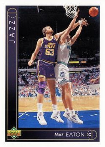 #45 Mark Eaton - Utah Jazz - 1993-94 Upper Deck Basketball