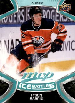 #45 Tyson Barrie - Edmonton Oilers - 2021-22 Upper Deck MVP - Ice Battles Hockey
