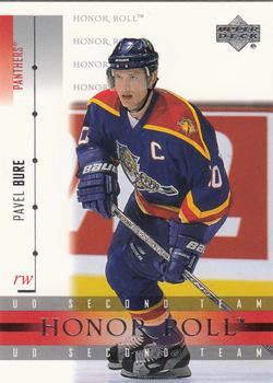 #45 Pavel Bure - Florida Panthers - 2001-02 Upper Deck Honor Roll Hockey