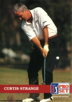 #45 Curtis Strange - 1992 Pro Set PGA Tour Golf