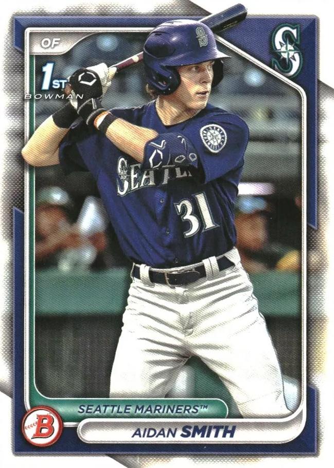 #BP-45 Aidan Smith - Seattle Mariners - 2024 Bowman - Prospects Baseball