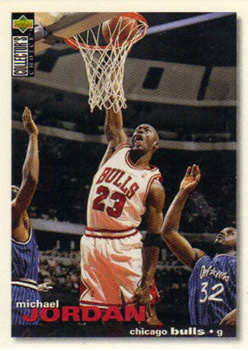 #45 Michael Jordan - Chicago Bulls - 1995-96 Collector's Choice Basketball