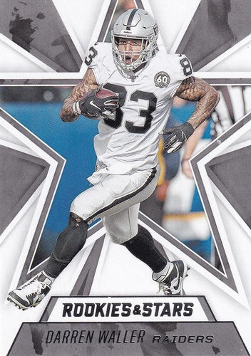 #45 Darren Waller - Las Vegas Raiders - 2020 Panini Rookies & Stars Football