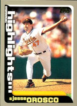 #460 Jesse Orosco - Baltimore Orioles - 2000 Topps Baseball