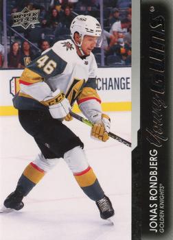 #460 Jonas Rondbjerg - Vegas Golden Knights - 2021-22 Upper Deck Hockey