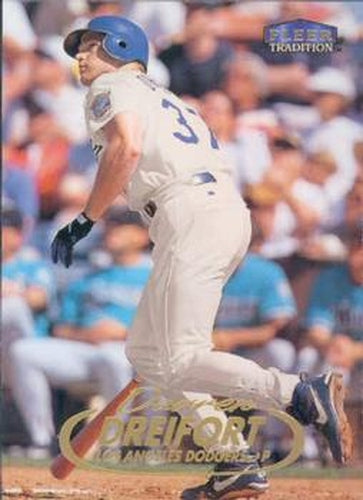 #460 Darren Dreifort - Los Angeles Dodgers - 1998 Fleer Tradition Baseball
