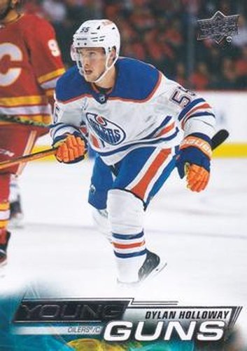 #461 Dylan Holloway - Edmonton Oilers - 2022-23 Upper Deck Hockey