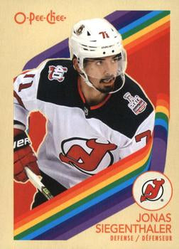 #461 Jonas Siegenthaler - New Jersey Devils - 2023-24 O-Pee-Chee - Retro Hockey