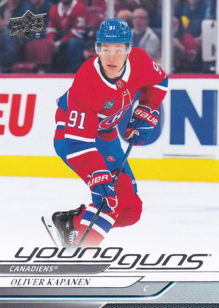 #461 Oliver Kapanen - Montreal Canadiens - 2024-25 Upper Deck Hockey