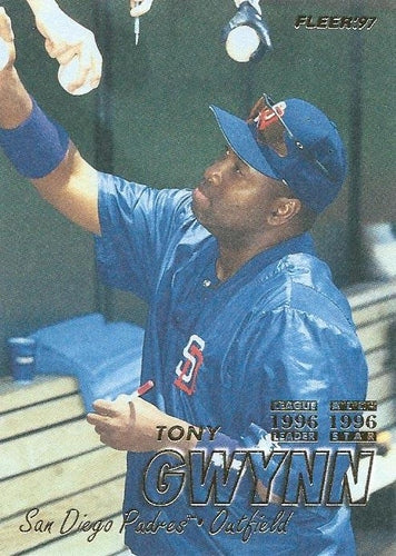 #462 Tony Gwynn - San Diego Padres - 1997 Fleer Baseball