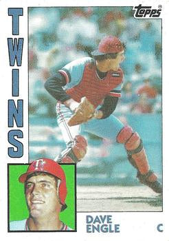 #463 Dave Engle - Minnesota Twins - 1984 Topps Baseball
