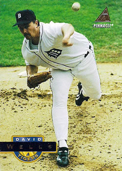 #464 David Wells - Detroit Tigers - 1994 Pinnacle Baseball