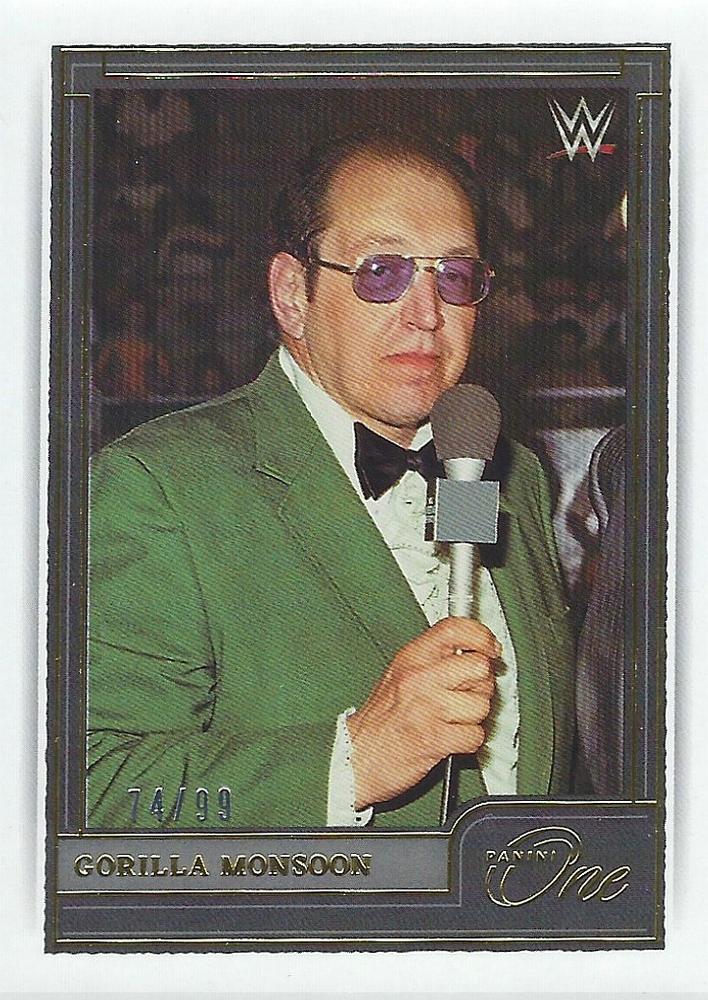 #465 Gorilla Monsoon - 2022 Panini Chronicles WWE Wrestling