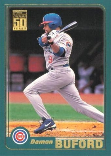 #465 Damon Buford - Chicago Cubs - 2001 Topps Baseball