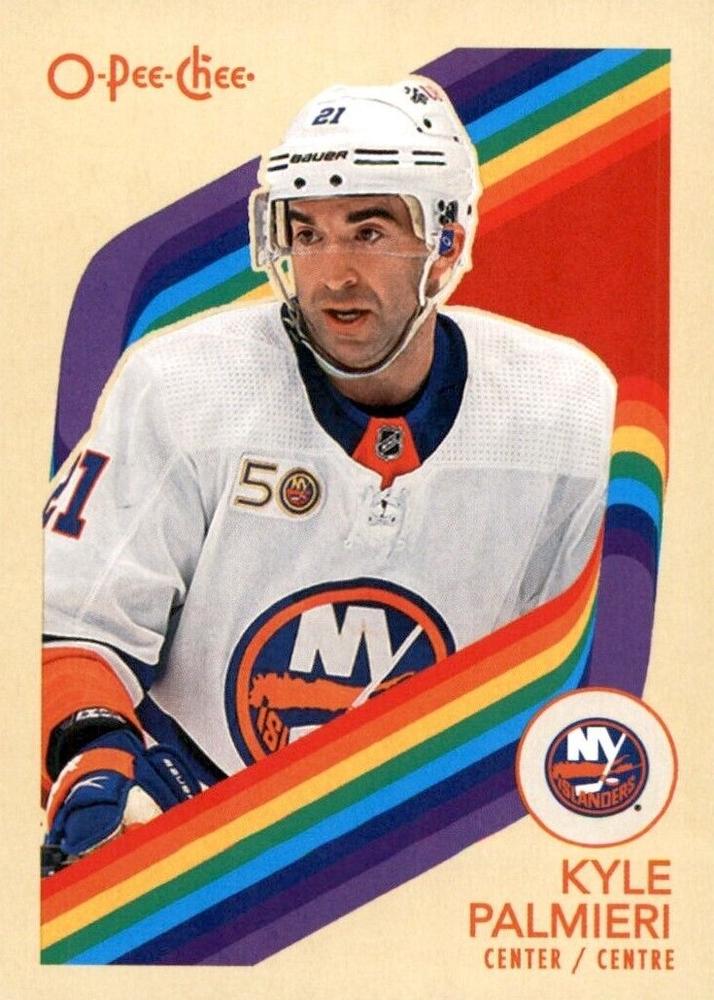 #466 Kyle Palmieri - New York Islanders - 2023-24 O-Pee-Chee - Retro Hockey