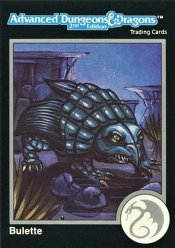 #466 Bulette - 1991 TSR Advanced Dungeons & Dragons - Silver