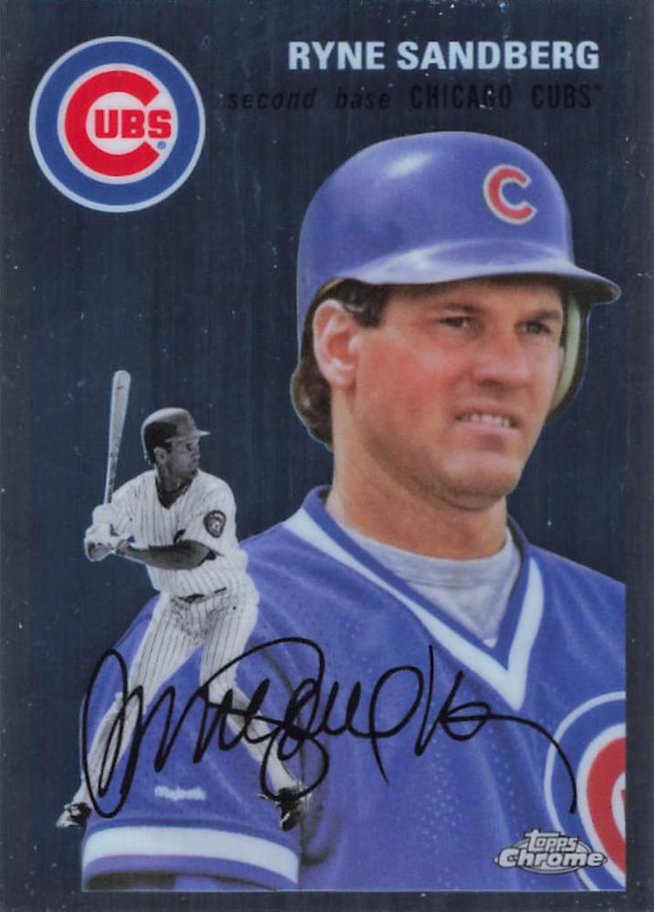 #467 Ryne Sandberg - Chicago Cubs - 2023 Topps Chrome Platinum Anniversary Baseball