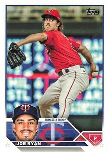 #467 Joe Ryan - Minnesota Twins - 2023 Topps Baseball