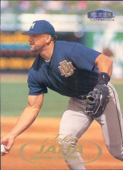 #468 John Jaha - Milwaukee Brewers - 1998 Fleer Tradition Baseball