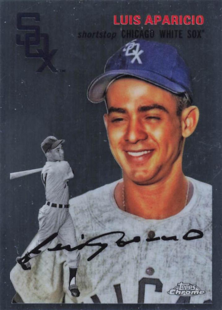 #468 Luis Aparicio - Chicago White Sox - 2023 Topps Chrome Platinum Anniversary Baseball