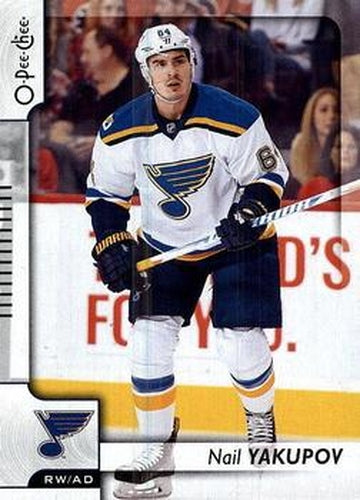 #468 Nail Yakupov - St. Louis Blues - 2017-18 O-Pee-Chee Hockey