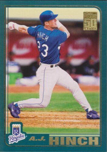 #469 A.J. Hinch - Kansas City Royals - 2001 Topps Baseball