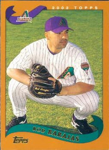 #469 Rod Barajas - Arizona Diamondbacks - 2002 Topps Baseball