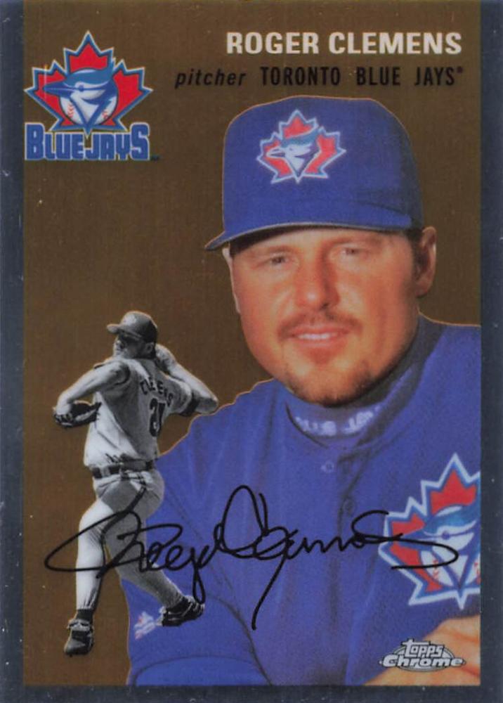 #469 Roger Clemens - Toronto Blue Jays - 2023 Topps Chrome Platinum Anniversary Baseball