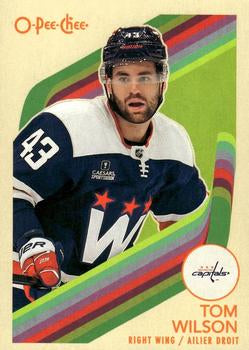 #469 Tom Wilson - Washington Capitals - 2023-24 O-Pee-Chee - Retro Hockey