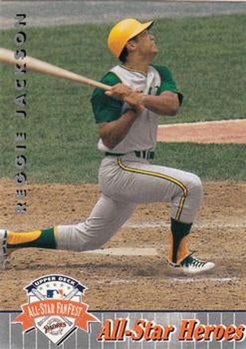 #46 Reggie Jackson - Oakland Athletics - 1992 Upper Deck All-Star FanFest Baseball