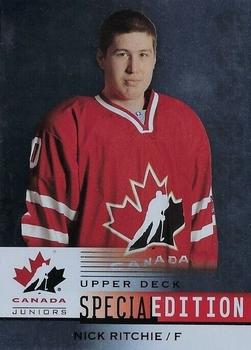#SE-46 Nick Ritchie - Canada - 2014 Upper Deck Team Canada Juniors - Special Edition Hockey