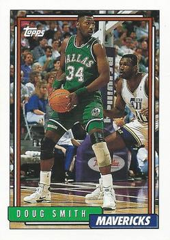 #46 Doug Smith - Dallas Mavericks - 1992-93 Topps Basketball