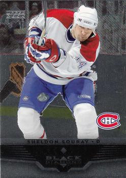 #46 Sheldon Souray - Montreal Canadiens - 2005-06 Upper Deck Black Diamond Hockey