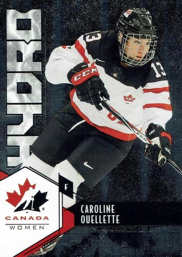 #H-46 Caroline Ouellette - Canada - 2015 Upper Deck Team Canada Juniors - Hydro Hockey
