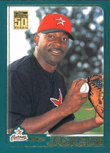 #T46 Mike Jackson - Houston Astros - 2001 Topps Traded & Rookies Baseball