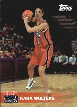 #46 Kara Wolters - USA - 2000 Topps Team USA Basketball