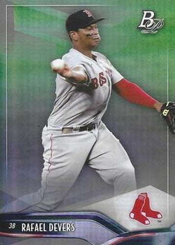 #46 Rafael Devers - Boston Red Sox - 2021 Bowman Platinum Baseball