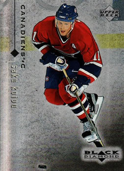 #46 Saku Koivu - Montreal Canadiens - 1998-99 Upper Deck Black Diamond Hockey
