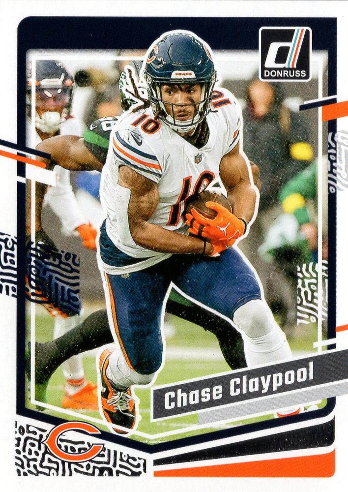 #46 Chase Claypool - Chicago Bears - 2023 Donruss Football