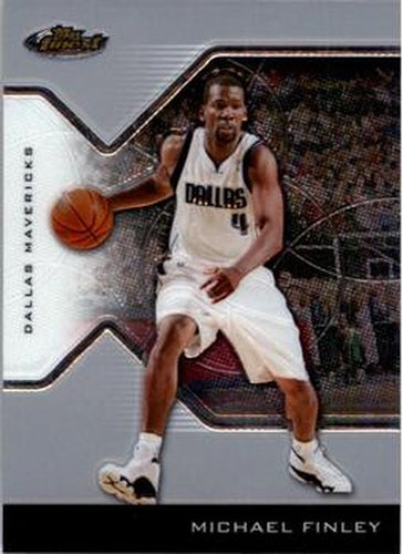 #46 Michael Finley - Dallas Mavericks - 2004-05 Finest Basketball