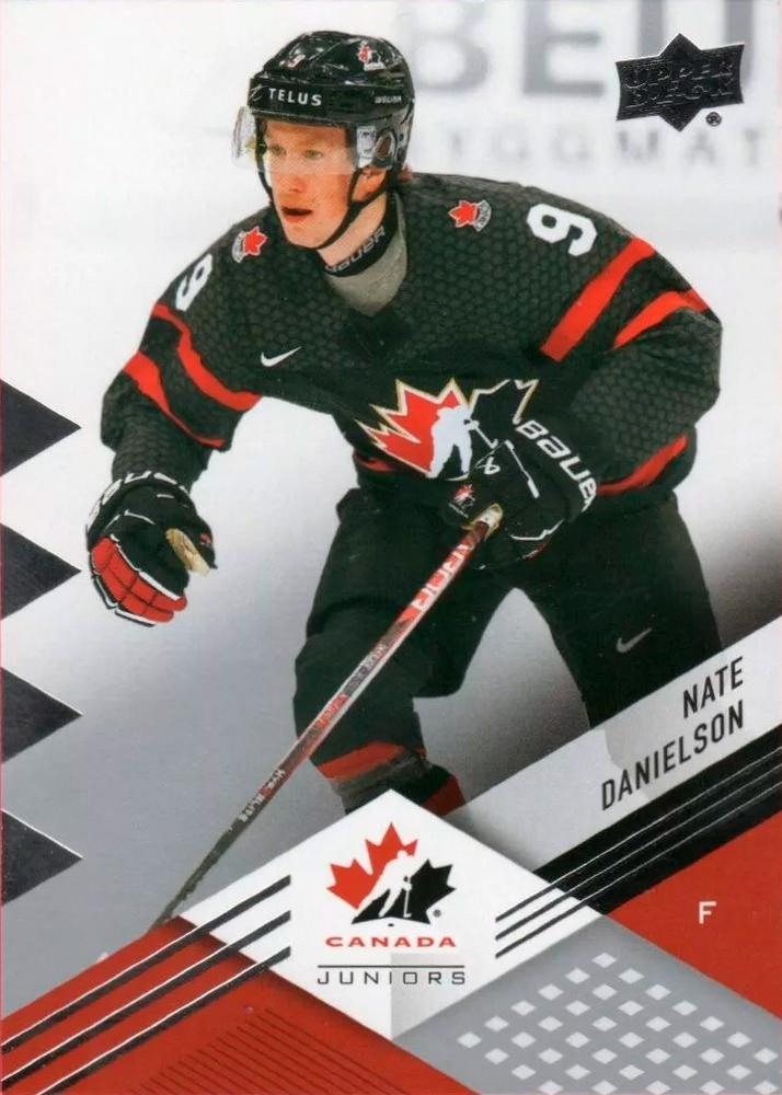 #46 Nate Danielson - Canada - 2024 Upper Deck Team Canada Juniors Hockey