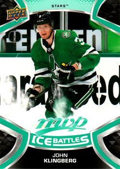#46 John Klingberg - Dallas Stars - 2021-22 Upper Deck MVP - Ice Battles Hockey