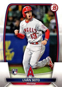 #46 Livan Soto - Los Angeles Angels - 2023 Bowman Baseball