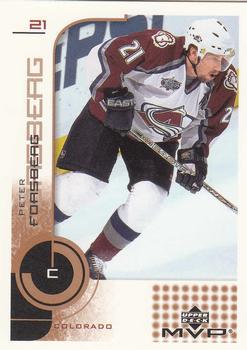 #46 Peter Forsberg - Colorado Avalanche - 2002-03 Upper Deck MVP Hockey