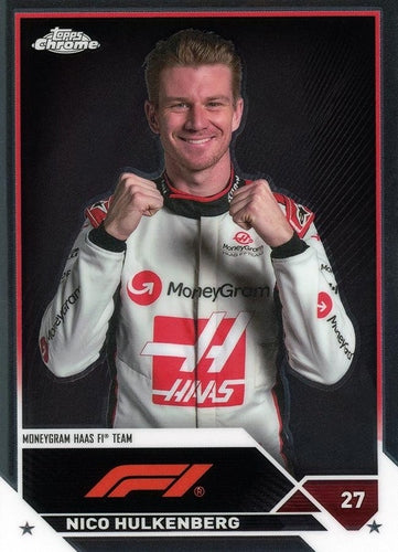 #46 Nico Hulkenberg - Haas F1 Team - 2023 Topps Chrome Formula 1 Racing