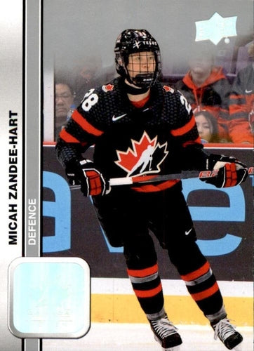 #46 Micah Zandee-Hart - Canada - 2023 Upper Deck Team Canada Juniors Hockey