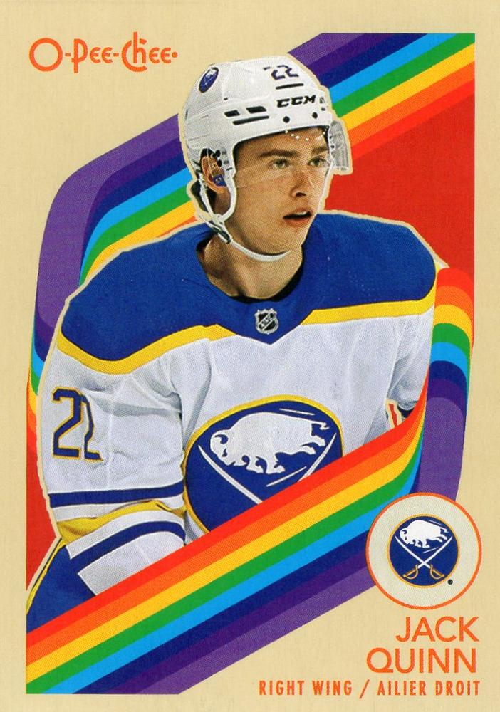 #46 Jack Quinn - Buffalo Sabres - 2023-24 O-Pee-Chee - Retro Hockey