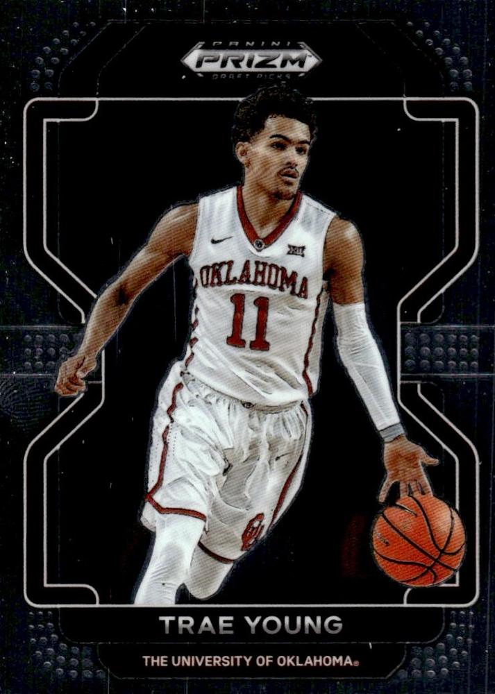 #46 Trae Young - Oklahoma Sooners - 2022 Panini Prizm Draft Picks Basketball