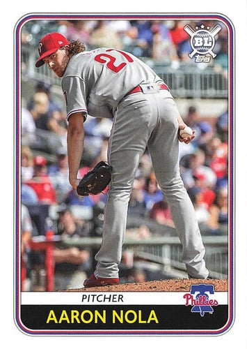 #47 Aaron Nola - Philadelphia Phillies - 2020 Topps Big League Baseball