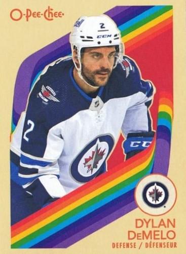 #470 Dylan DeMelo - Winnipeg Jets - 2023-24 O-Pee-Chee - Retro Hockey